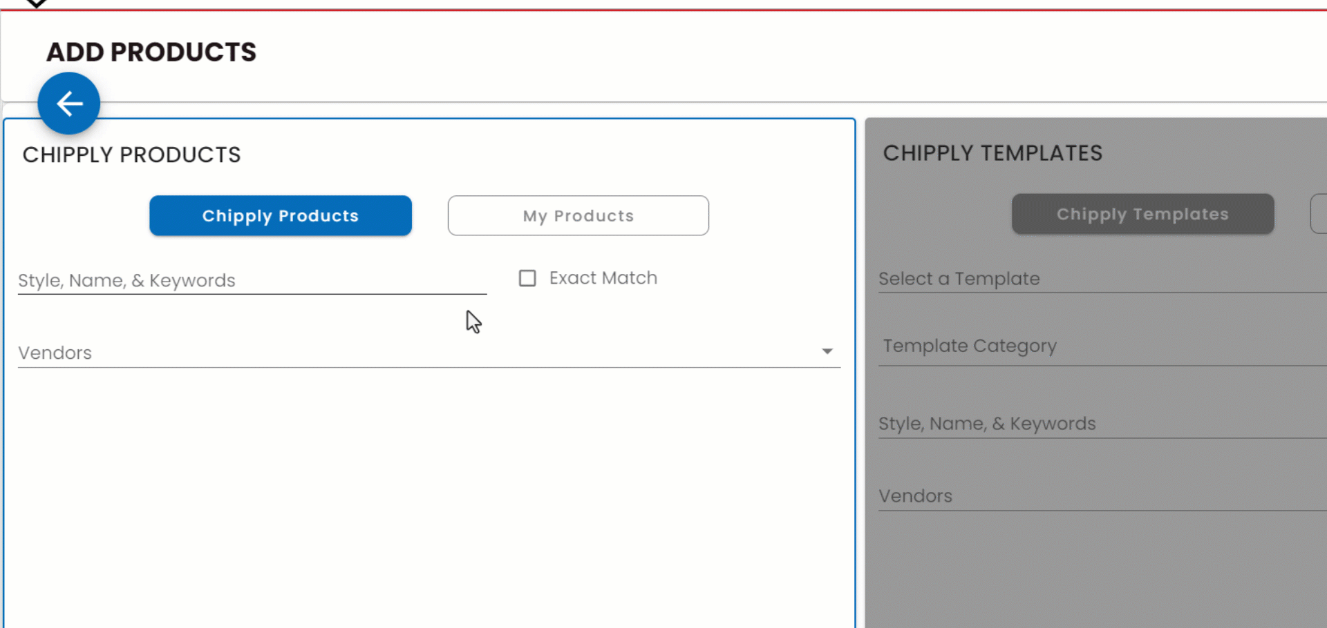 Searching Products